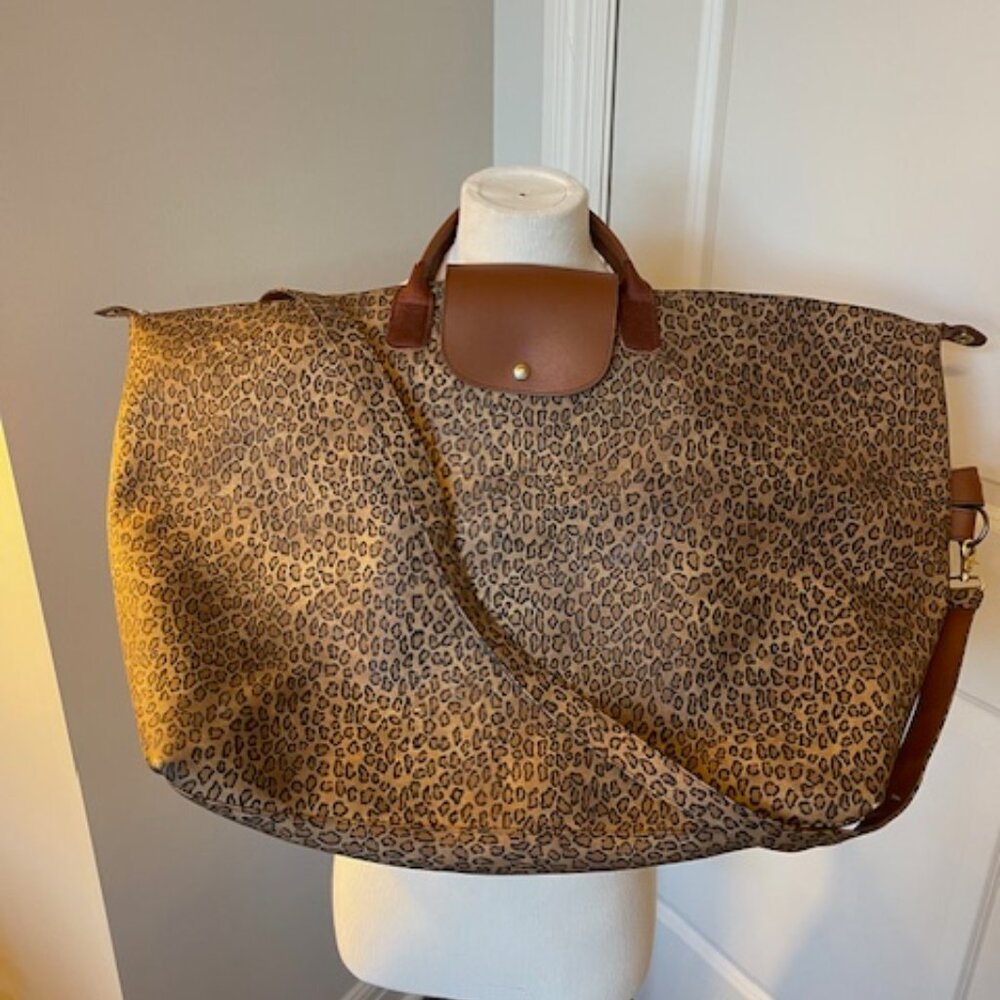 Extra Large Leopard tote